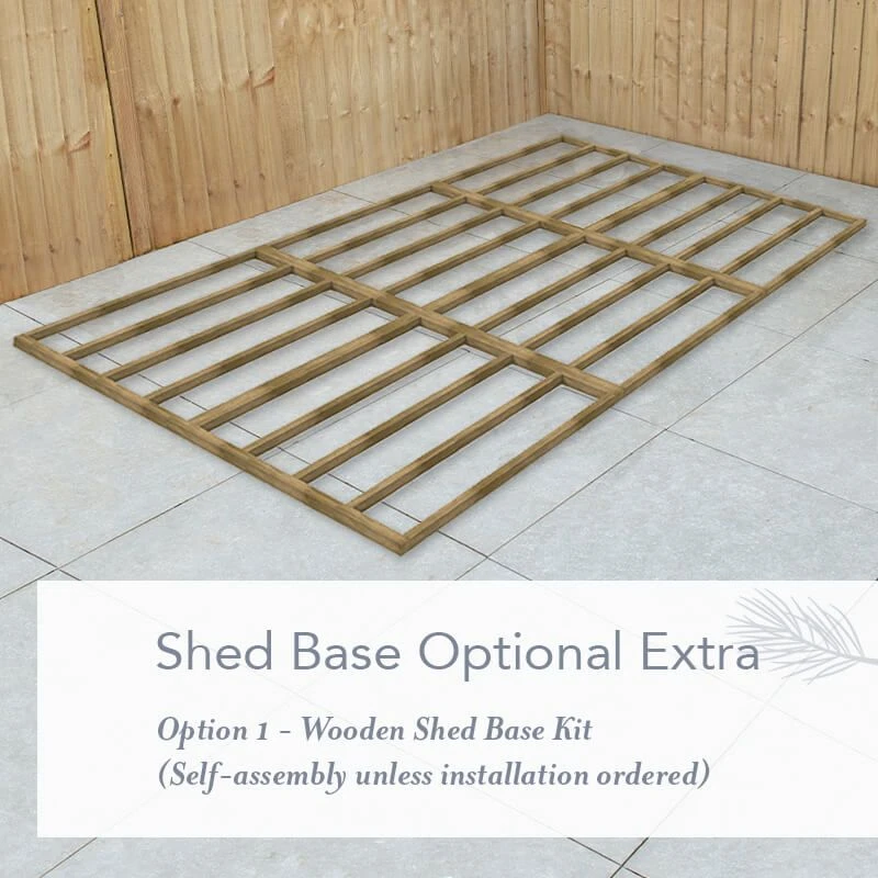 15' X 10' Forest Beckwood 25yr Guarantee Shiplap Pressure Treated Double Door Reverse Apex Wooden Shed (4.48m X 3.21m) 17 15' X 10' Forest Beckwood 25yr Guarantee Shiplap Pressure Treated Double Door Reverse Apex Wooden Shed (4.48m X 3.21m) - Image 15