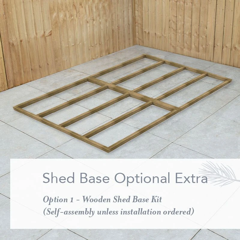 10' X 6' Forest Beckwood 25yr Guarantee Shiplap Pressure Treated Windowless Double Door Apex Wooden Shed (3.01m X 1.99m) 16 10' X 6' Forest Beckwood 25yr Guarantee Shiplap Pressure Treated Windowless Double Door Apex Wooden Shed (3.01m X 1.99m) - Image 14