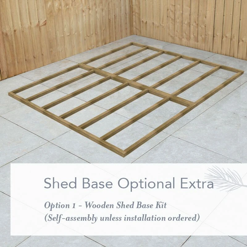 10' X 10' Forest Beckwood 25yr Guarantee Shiplap Pressure Treated Double Door Apex Wooden Shed (3.21m X 3.01m) 17 10' X 10' Forest Beckwood 25yr Guarantee Shiplap Pressure Treated Double Door Apex Wooden Shed (3.21m X 3.01m) - Image 15