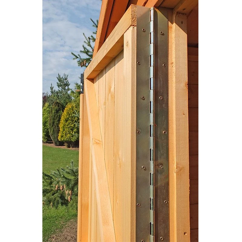 10' X 10' Shire Bison Heavy Duty Double Door Wooden Workshop (3.16m X 3.21m) 9 10' X 10' Shire Bison Heavy Duty Double Door Wooden Workshop (3.16m X 3.21m) - Image 7