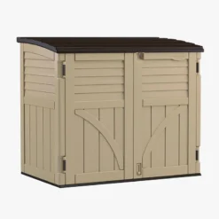 4'5 X 2'8 Suncast Kensington Plastic Garden Storage Shed (1.35m X 0.83m) 12 4'5 X 2'8 Suncast Kensington Plastic Garden Storage Shed (1.35m X 0.83m) -Zen Gardenia Sales bms3400 4 5 x 2 8 suncast kensington plastic shed cutout min