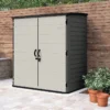 5'10 X 3'8 Suncast XL Vertical Plastic Garden Shed (1.79m X 1.12m) 2 5'10 X 3'8 Suncast XL Vertical Plastic Garden Shed (1.79m X 1.12m) -Zen Gardenia Sales bms6280 5 10 x 3 8 suncast xl vertical plastic shed insitu min 1