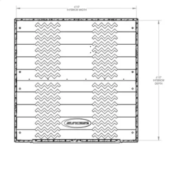 7' X 7' Suncast Cloverdale Plastic Garden Shed (2.24m X 2.17m) -Zen Gardenia Sales bms7727 7x7 suncast cloverdale plastic garden shed drawing3 min