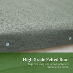 10' X 6' Forest Timberdale 25yr Guarantee Tongue & Groove Pressure Treated Windowless Apex Shed (3.06m X 1.98m) -Zen Gardenia Sales bsd high grade felted rood usp image new 3 30