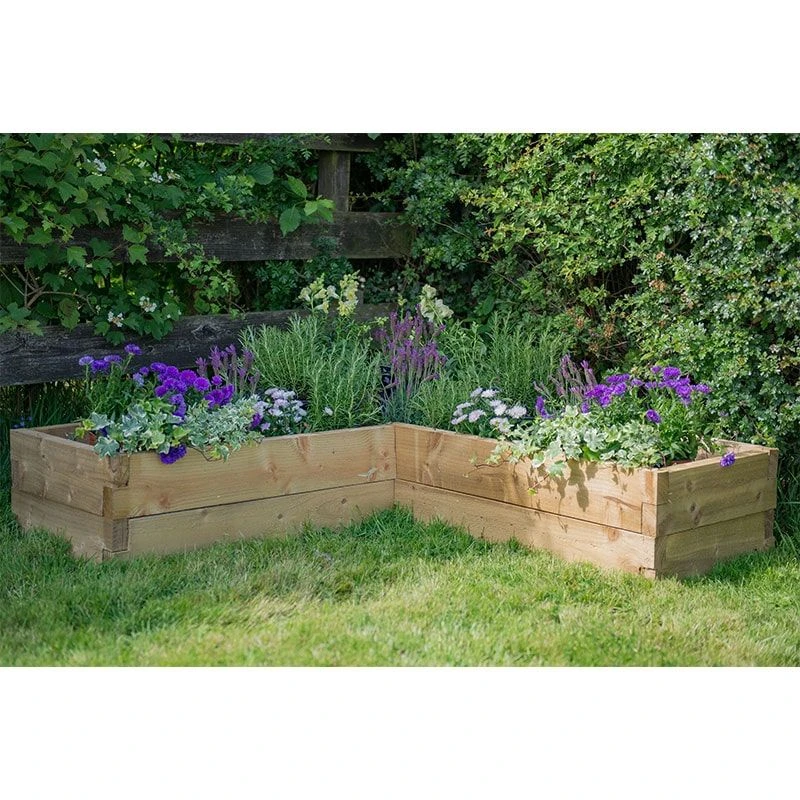 Forest Caledonian Corner Raised Bed 4'x4' (1.3x1.3m) 6 Forest Caledonian Corner Raised Bed 4'x4' (1.3x1.3m) - Image 4