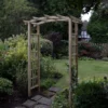 Forest Classic Dome Top Wooden Garden Pergola Arch 4'5 X 2'4 -Zen Gardenia Sales cladtahd cladta 1