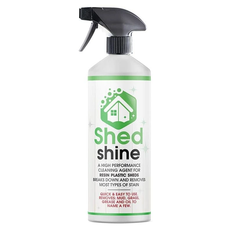 Suncast Shed Shine Resin Plastic Cleaner - 500ml 3 Suncast Shed Shine Resin Plastic Cleaner - 500ml