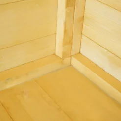 7'5 X 7'5 Shire Shiplap Wooden Corner Garden Shed (2.33m X 2.33m) -Zen Gardenia Sales cnrs0808dsl 1aa 03