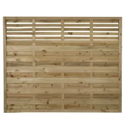 Forest 6' X 5' Kyoto Pressure Treated Decorative Fence Panel - 1.8m X 1.5m 12 Forest 6' X 5' Kyoto Pressure Treated Decorative Fence Panel - 1.8m X 1.5m -Zen Gardenia Sales ecp15hd europa kyoto panel 1 5m cutout3 1
