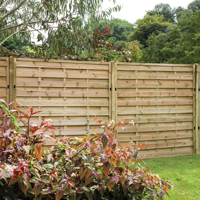 Forest 6' X 5' Europa Plain Pressure Treated Decorative Fence Panel (1.8m X 1.5m) 3 Forest 6' X 5' Europa Plain Pressure Treated Decorative Fence Panel (1.8m X 1.5m)