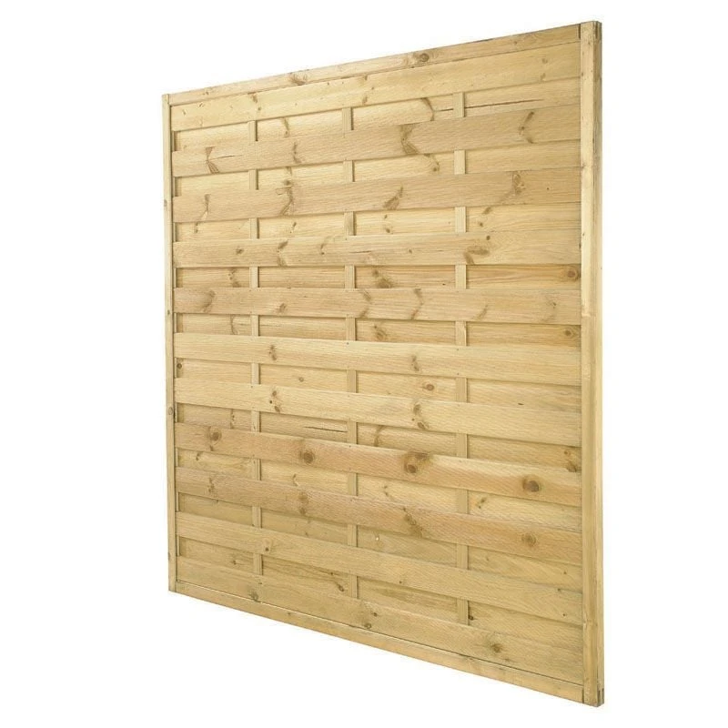 Forest 6' X 6' Europa Plain Pressure Treated Decorative Fence Panel (1.8m X 1.8m) 4 Forest 6' X 6' Europa Plain Pressure Treated Decorative Fence Panel (1.8m X 1.8m) - Image 2