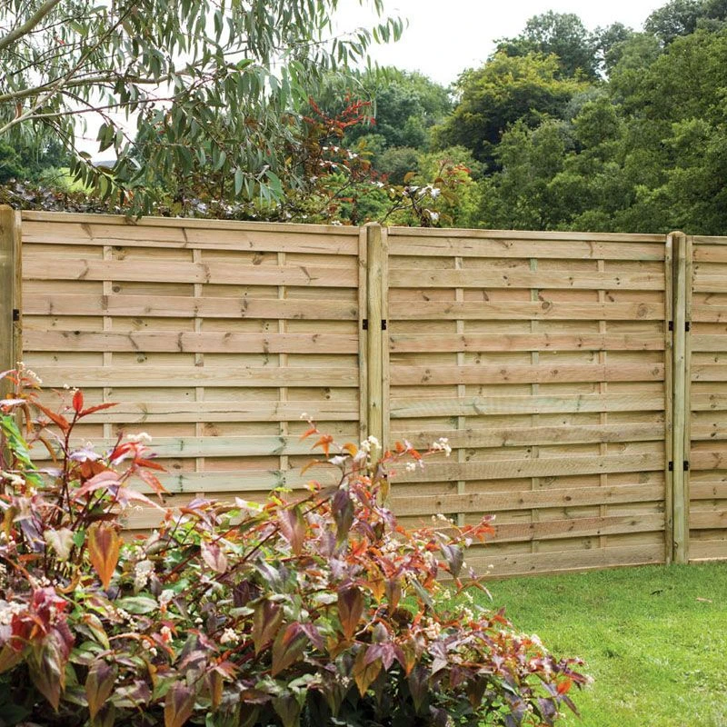 Forest 6' X 6' Europa Plain Pressure Treated Decorative Fence Panel (1.8m X 1.8m) 3 Forest 6' X 6' Europa Plain Pressure Treated Decorative Fence Panel (1.8m X 1.8m)