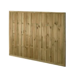 Forest 6' X 6' Europa Plain Pressure Treated Decorative Fence Panel (1.8m X 1.8m) 19 Forest 6' X 6' Europa Plain Pressure Treated Decorative Fence Panel (1.8m X 1.8m) -Zen Gardenia Sales egvfp6 pressure treated vertical hit miss cutout3 min