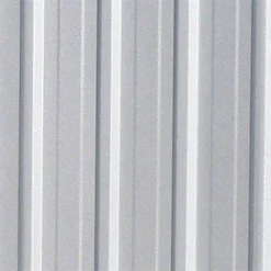 5' X 2'7 Absco Space Saver Pent Metal Shed - Zinc (1.52m X 0.79m) 15 5' X 2'7 Absco Space Saver Pent Metal Shed - Zinc (1.52m X 0.79m) -Zen Gardenia Sales esdxl20met001bun 5x3 absco space saver pent metal shed zinc close up1 min