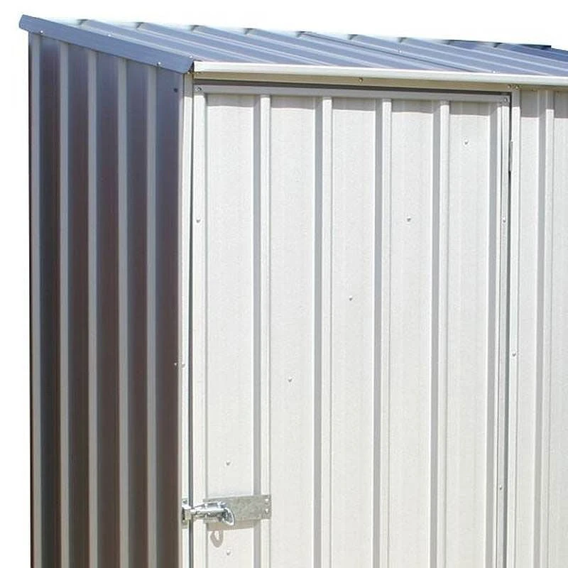 5' X 2'7 Absco Space Saver Pent Metal Shed - Zinc (1.52m X 0.79m) 7 5' X 2'7 Absco Space Saver Pent Metal Shed - Zinc (1.52m X 0.79m) - Image 5