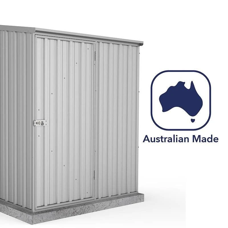 5' X 2'7 Absco Space Saver Pent Metal Shed - Zinc (1.52m X 0.79m) 12 5' X 2'7 Absco Space Saver Pent Metal Shed - Zinc (1.52m X 0.79m) - Image 10
