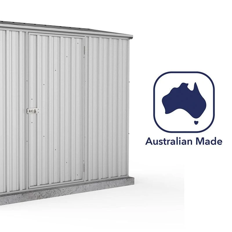 7'5 X 3' Absco Space Saver Pent Metal Shed - Zinc (2.26m X 0.78m) 10 7'5 X 3' Absco Space Saver Pent Metal Shed - Zinc (2.26m X 0.78m) - Image 8