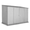 10' X 5' Absco Space Saver Double Door Metal Shed - Zinc (3m X 1.52m)