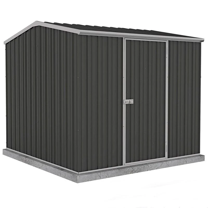 7'5 X 7'5 Absco Premier Titanium Reverse Apex Metal Shed - Dark Grey (2.26m X 2.26m) 3 7'5 X 7'5 Absco Premier Titanium Reverse Apex Metal Shed - Dark Grey (2.26m X 2.26m)