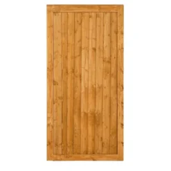 Forest 3' X 6' Wooden Board Side Garden Gate (0.91m X 1.83m) -Zen Gardenia Sales fbg63 02