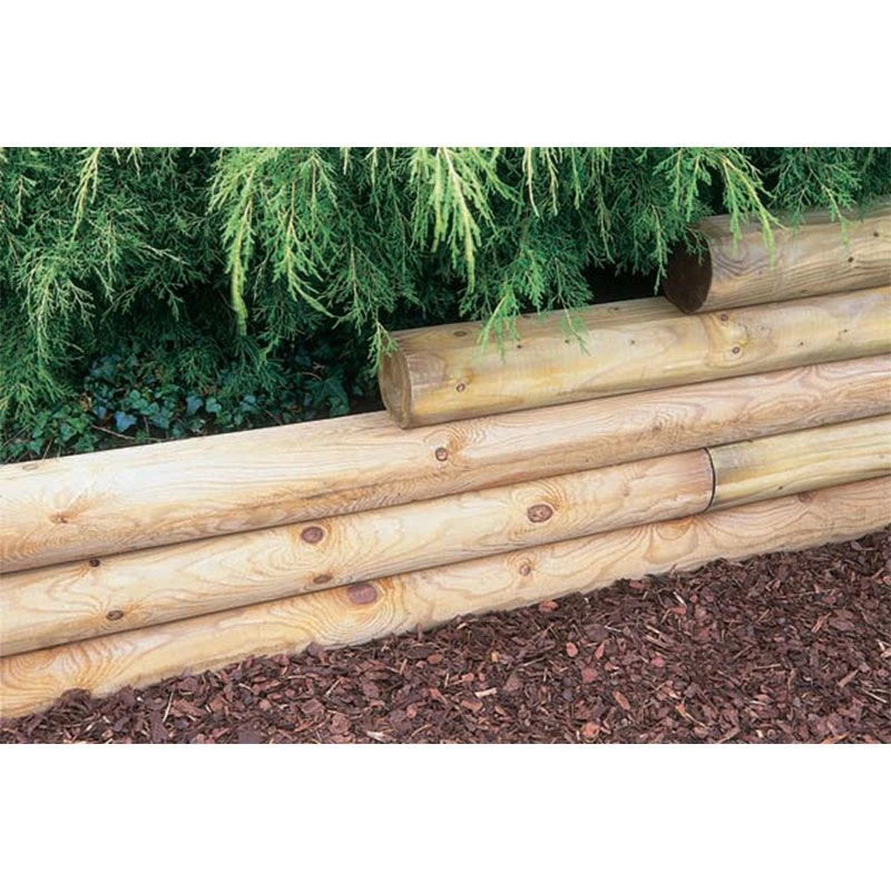 Forest 6ft Pressure Treated Mini Sleeper (4 Pack) 4 Forest 6ft Pressure Treated Mini Sleeper (4 Pack) - Image 2