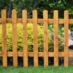 Forest 6' X 3' Wooden Pale Picket Fence Panel (1.8m X 0.9m) -Zen Gardenia Sales fp30hd 1