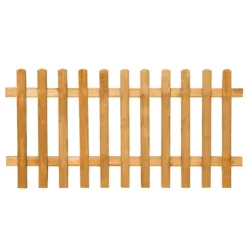 Forest 6' X 3' Wooden Pale Picket Fence Panel (1.8m X 0.9m) -Zen Gardenia Sales fp30hd 3