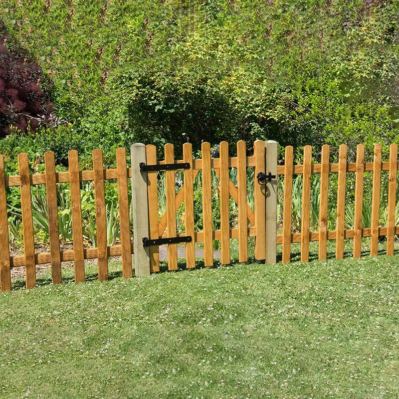 3ft High Forest Contemporary Pale Gate 4 3ft High Forest Contemporary Pale Gate - Image 2