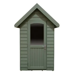 6' X 4' Forest Retreat Green Luxury Shed (1.81m X 1.22m) - Installation Included 25 6' X 4' Forest Retreat Green Luxury Shed (1.81m X 1.22m) - Installation Included -Zen Gardenia Sales fra46gnin forest retreat 6x4 apex shed green cutout4 min 1