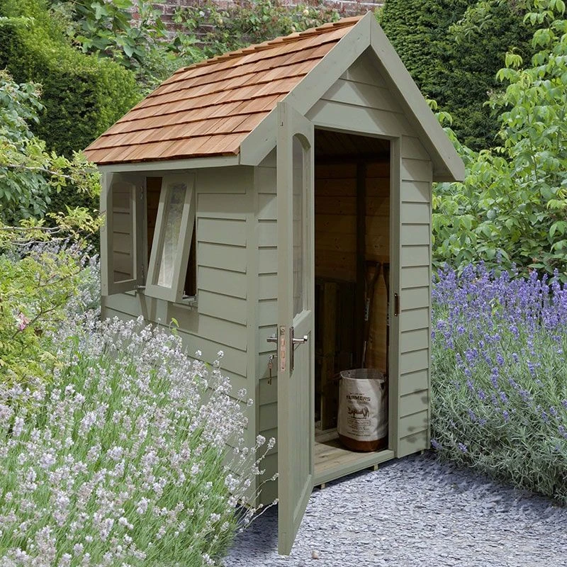 6' X 4' Forest Retreat Green Luxury Shed (1.81m X 1.22m) - Installation Included 3 6' X 4' Forest Retreat Green Luxury Shed (1.81m X 1.22m) - Installation Included