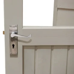 8' X 5' Forest Retreat Cream Luxury Shed (2.41m X 1.5m) - Installation Included -Zen Gardenia Sales fra58crin forest retreat 8x5 apex shed cream close up min