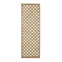 Forest 6' X 2' Rosemore Pressure Treated Diamond Lattice (1.8m X 0.6m) -Zen Gardenia Sales frlatt62hd 2