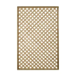 Forest 6' X 4' Rosemore Pressure Treated Diamond Lattice (1.8m X 1.2m) -Zen Gardenia Sales frlatt64 rosemore lattice 180x120cm cutout1 min