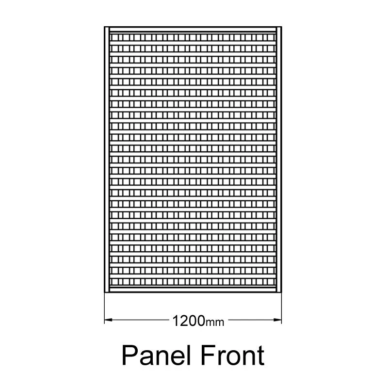 Forest 6' X 4' Premium Framed Decorative Square Garden Trellis (1.8m X 1.2m) 5 Forest 6' X 4' Premium Framed Decorative Square Garden Trellis (1.8m X 1.2m) - Image 3
