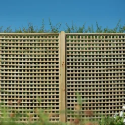 Forest 6' X 6' Premium Framed Decorative Contemporary Square Garden Trellis (1.8m X 1.8m) -Zen Gardenia Sales frtrel66hd 1