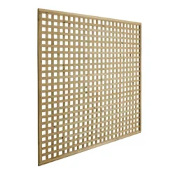 Forest 6' X 6' Premium Framed Decorative Contemporary Square Garden Trellis (1.8m X 1.8m) -Zen Gardenia Sales frtrel66hd 4