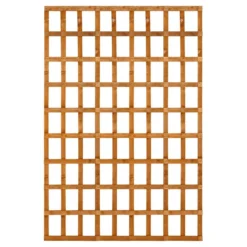Forest 6' X 6' Heavy Duty Square Garden Trellis Fence Panel (1.83m X 1.83m) -Zen Gardenia Sales ft66 02