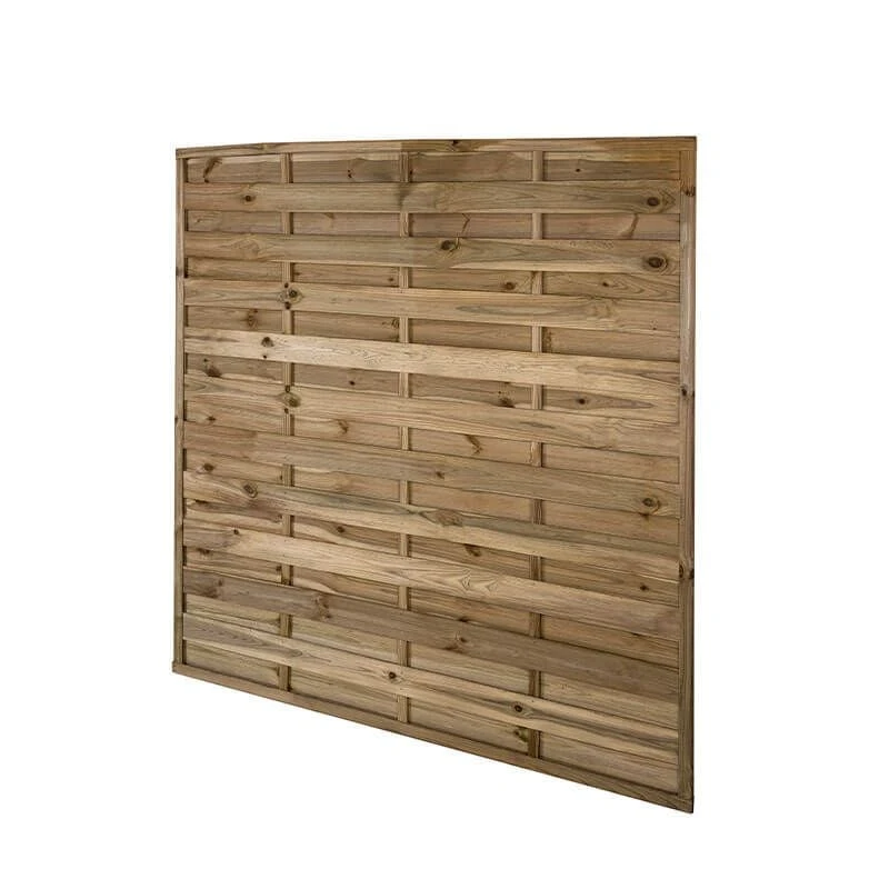 Forest 6' X 6' Pressure Treated Decorative Flat Top Fence Panel (1.8m X 1.8m) 5 Forest 6' X 6' Pressure Treated Decorative Flat Top Fence Panel (1.8m X 1.8m) - Image 3