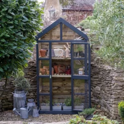 3'9 X 1'6 Forest Georgian Tall Wall Lean To Greenhouse With Auto Vent (1.19m X 0.5m) 23 3'9 X 1'6 Forest Georgian Tall Wall Lean To Greenhouse With Auto Vent (1.19m X 0.5m) -Zen Gardenia Sales georgewgh forest georgian greenhouse insitu4 min