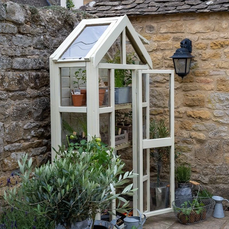 3'9 X 1'6 Forest Georgian Tall Wall Lean To Greenhouse With Auto Vent (1.19m X 0.5m) 9 3'9 X 1'6 Forest Georgian Tall Wall Lean To Greenhouse With Auto Vent (1.19m X 0.5m) - Image 7