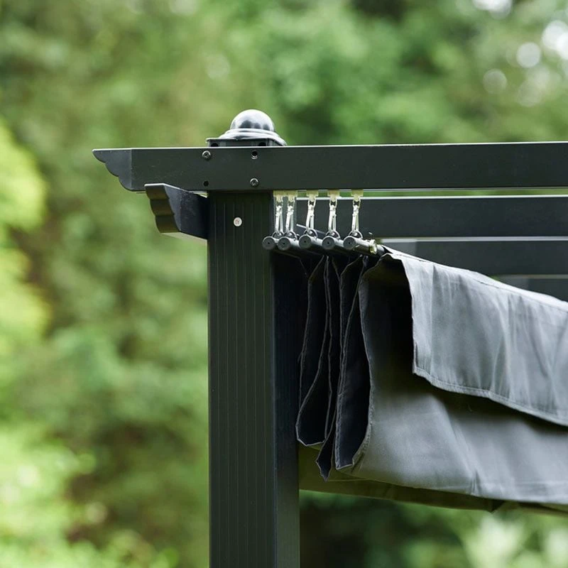 10' X 10' Glendale Seville Grey Garden Gazebo (3m X 3m) 6 10' X 10' Glendale Seville Grey Garden Gazebo (3m X 3m) - Image 4