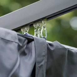 10' X 10' Glendale Seville Grey Garden Gazebo (3m X 3m) 11 10' X 10' Glendale Seville Grey Garden Gazebo (3m X 3m) -Zen Gardenia Sales gl1647 3x3m glendale seville grey garden gazebo hooks min