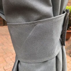 10' X 10' Glendale Highfield Grey Garden Gazebo (3m X 3m) -Zen Gardenia Sales gl1708 10x10 glendale highfield grey garden gazebo close up4 min