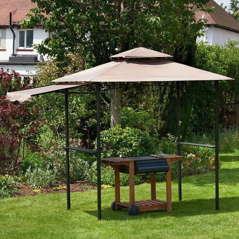 8' X 4'11 Glendale BBQ Shelter Gazebo (2.45m X 1.5m) 3 8' X 4'11 Glendale BBQ Shelter Gazebo (2.45m X 1.5m)