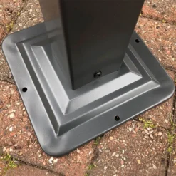 13' X 10' Glendale Highfield Grey Garden Gazebo (4m X 3m) -Zen Gardenia Sales gl1802 13x10 glendale highfield grey garden gazebo close up1 min