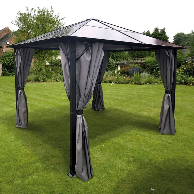 8' X 8' Glendale Peninsula Grey Garden Gazebo (2.5m X 2.5m) 3 8' X 8' Glendale Peninsula Grey Garden Gazebo (2.5m X 2.5m)