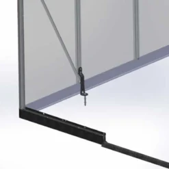 8'x12' Palram Canopia Glory Grey Large Polycarbonate Greenhouse (2.4x3.6m) -Zen Gardenia Sales glory 8x12 palram topview