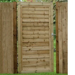 Forest 3' X 6' Pressure Treated Wooden Lap Side Garden Gate (0.92m X 1.83m)