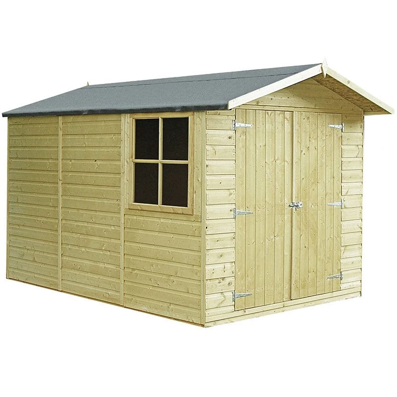 10' X 7' Shire Guernsey Premium Pressure Treated Double Door Garden Shed (3.35m X 2.2m) 6 10' X 7' Shire Guernsey Premium Pressure Treated Double Door Garden Shed (3.35m X 2.2m) - Image 4