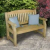 Forest Harvington Wooden Garden Bench 4'x2' (1.2x0.6m) 2 Forest Harvington Wooden Garden Bench 4'x2' (1.2x0.6m) -Zen Gardenia Sales harbe4hd 01